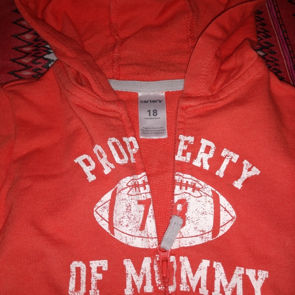 Carter's Zip-Up Hoodie - Picture 5 of 7